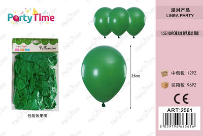 *PALLONCINI 100PZ VERDE SCURO