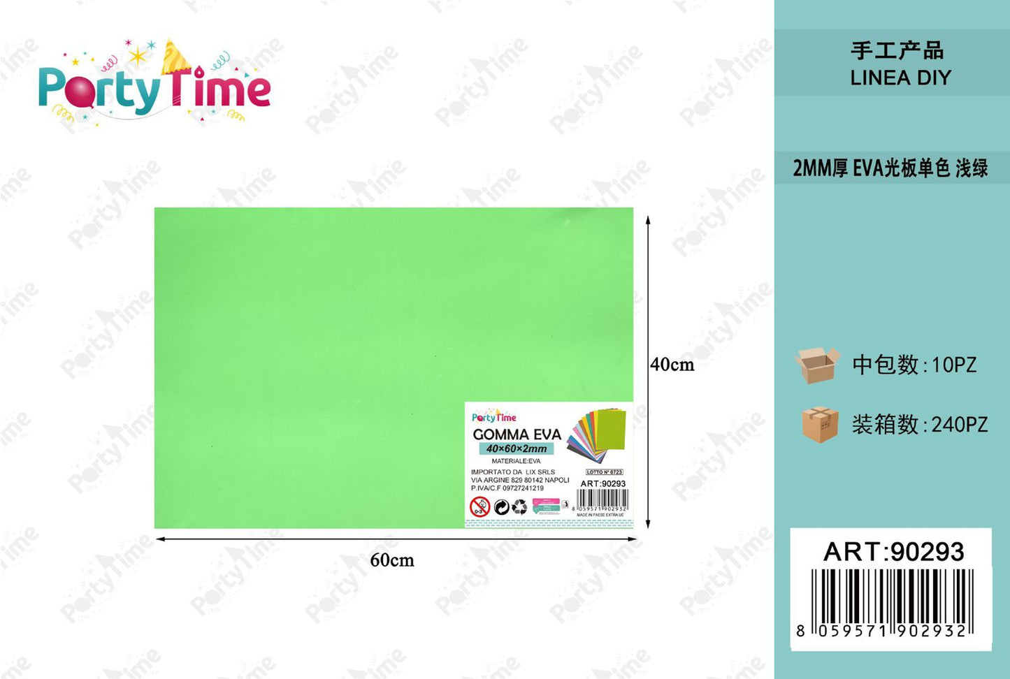 *CARTA EVA 40*60 VERDE