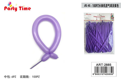 *PALLONCINI GOMMA TORCIGLIONI 2.2g 100PZ VIOLA