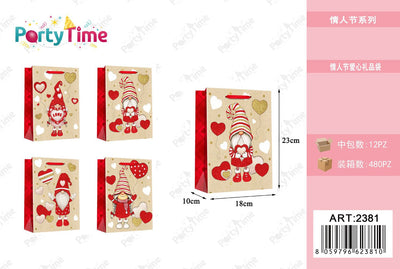 *BUSTA DI CARTA LOVE 18*23*10cm