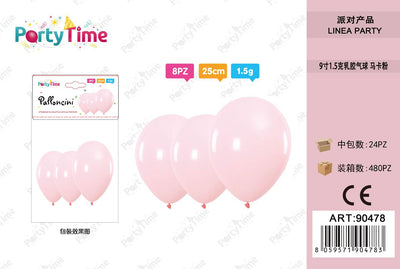 *PALLONCINI 1.5G 9" ROSA