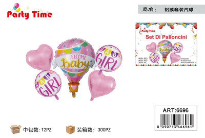 *SET DI PALLONCINI BABY GIRL