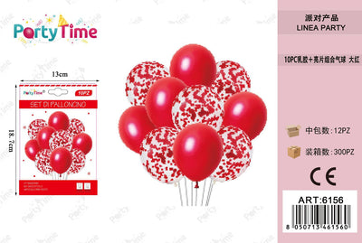 *SET PALLONCINI ROSSO