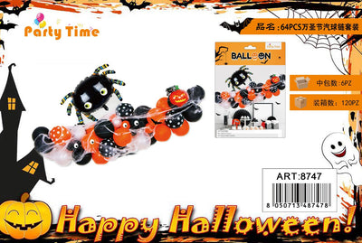 *set di palloncini halloween