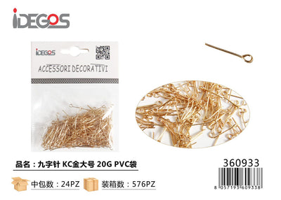 ACC/DECORATIVI IN METALLO ORO 20G