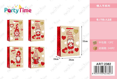 *BUSTA DI CARTA LOVE 26*32*10cm