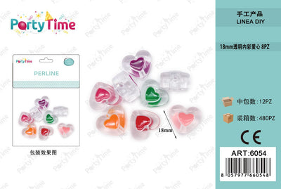 *PERLINE COLORE MISTO 18mm