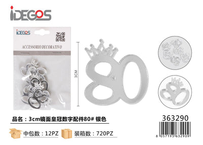 ACC/DECORATIVI ARGENTO N 80