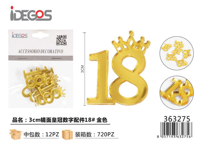 ACC/DECORATIVI ORO N 18