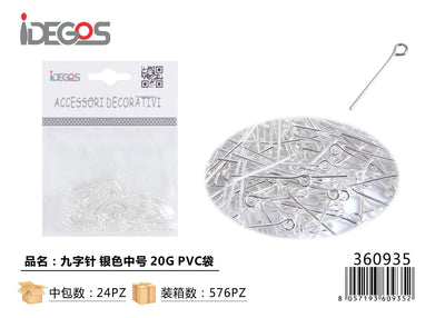 ACC/DECORATIVI IN METALLO ARGENTO 20G