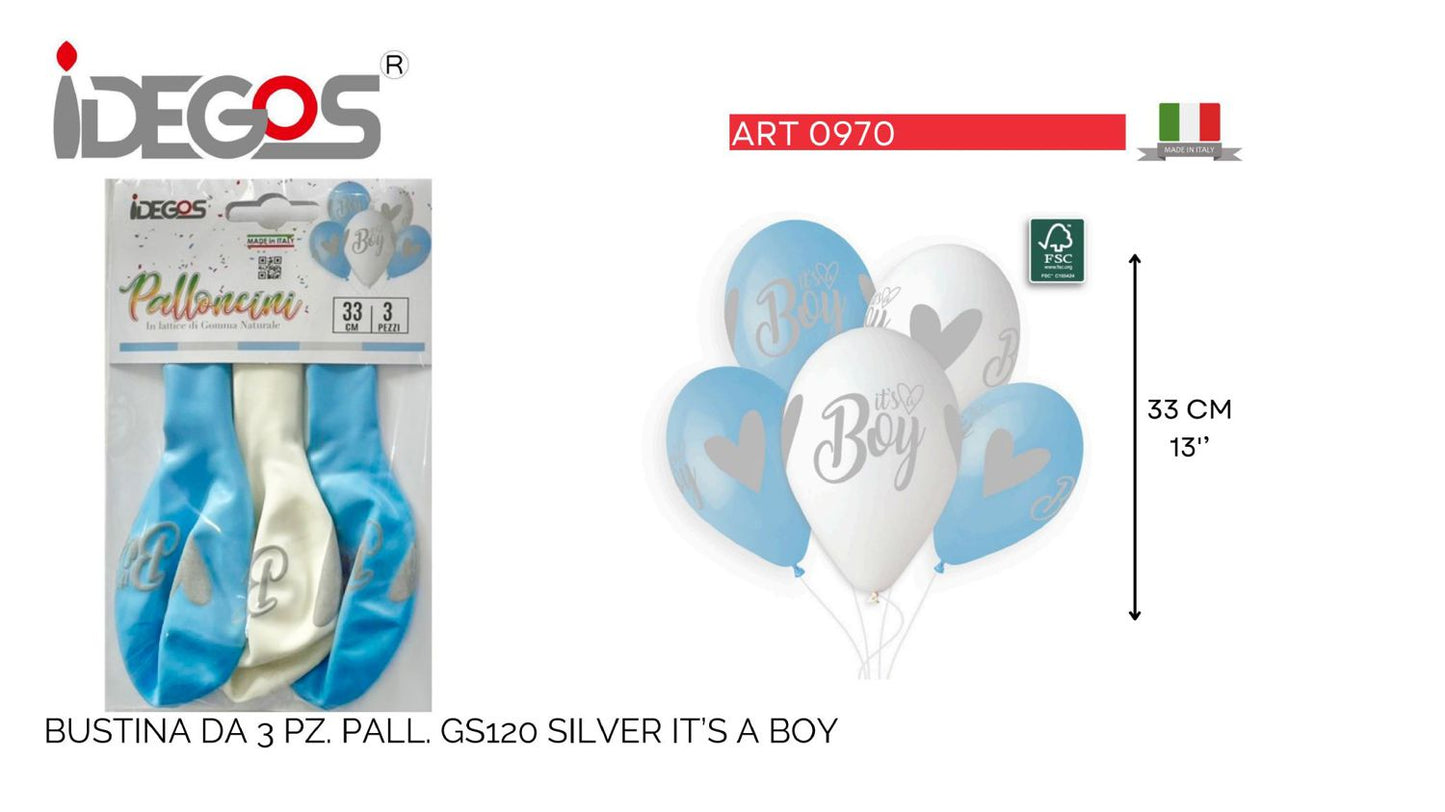 BUSTE PALLONCINI GOMMA GS120