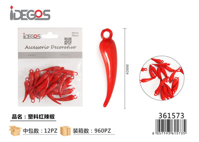 ACC/DECORATIVI A PEPERONCINI ROSSO