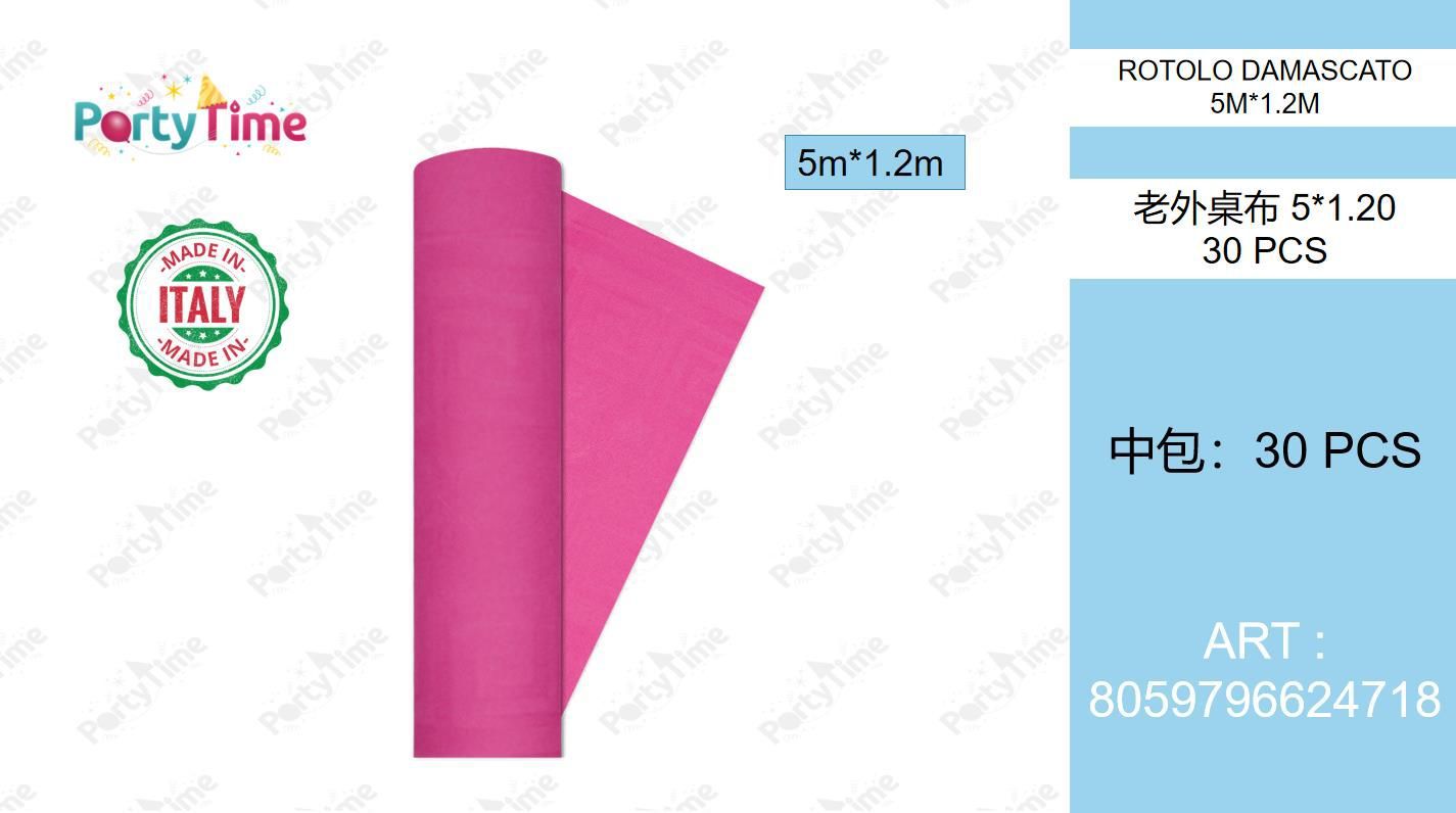 TOV.LA DAM PARTYTIME FUCSIA 1.18X5M