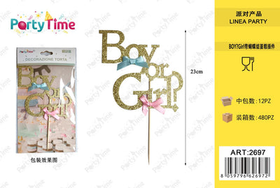 *DECORAZIONE TORTA BOY Girl