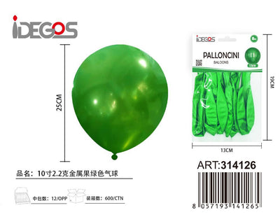 PALLONICINI CROMO METALLICO VERDE CHIARO 2.2G