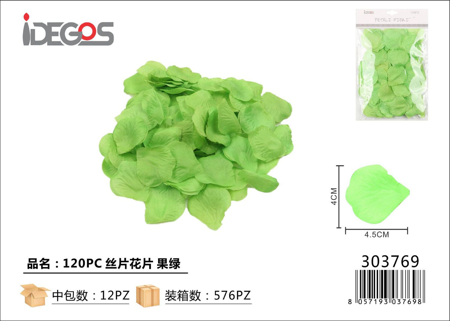 PETALI VERDE 120PZ