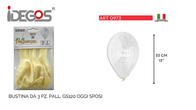 BUSTE PALLONCINI GOMMA GS120