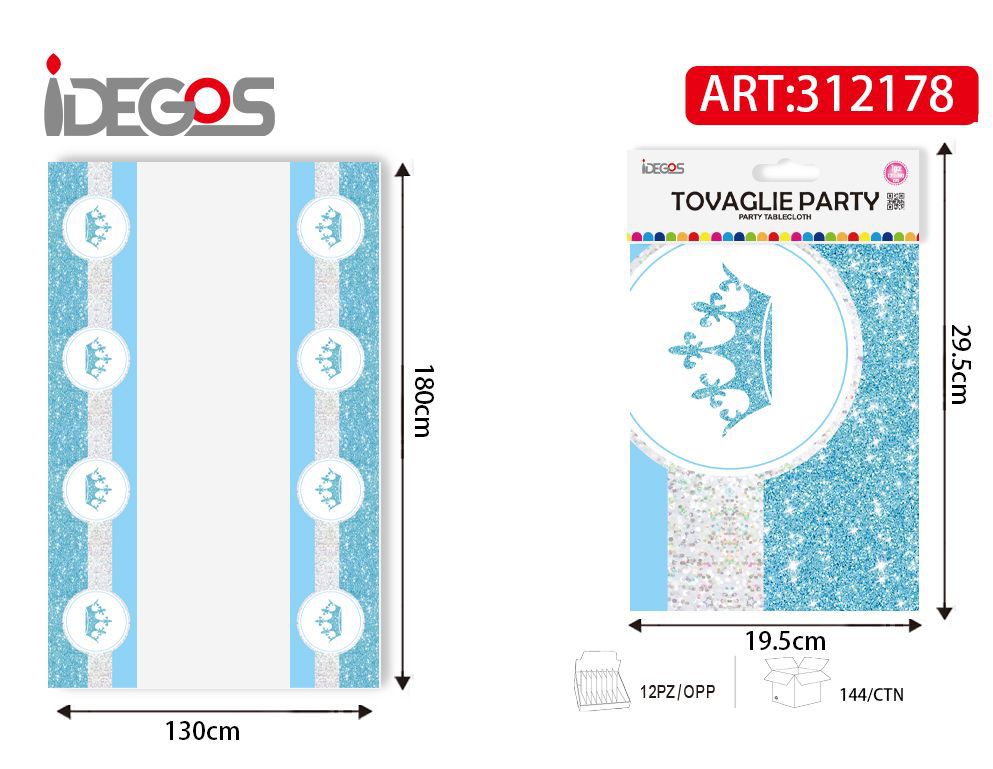 TOVAGLIA 130*180CM CORONA CELESTE
