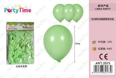 *PALLONCINI 100PZ VERDE MACARON