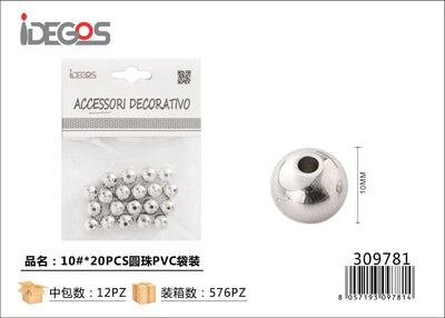 ACC/DECORATIVI IN PERLE ARGENTO