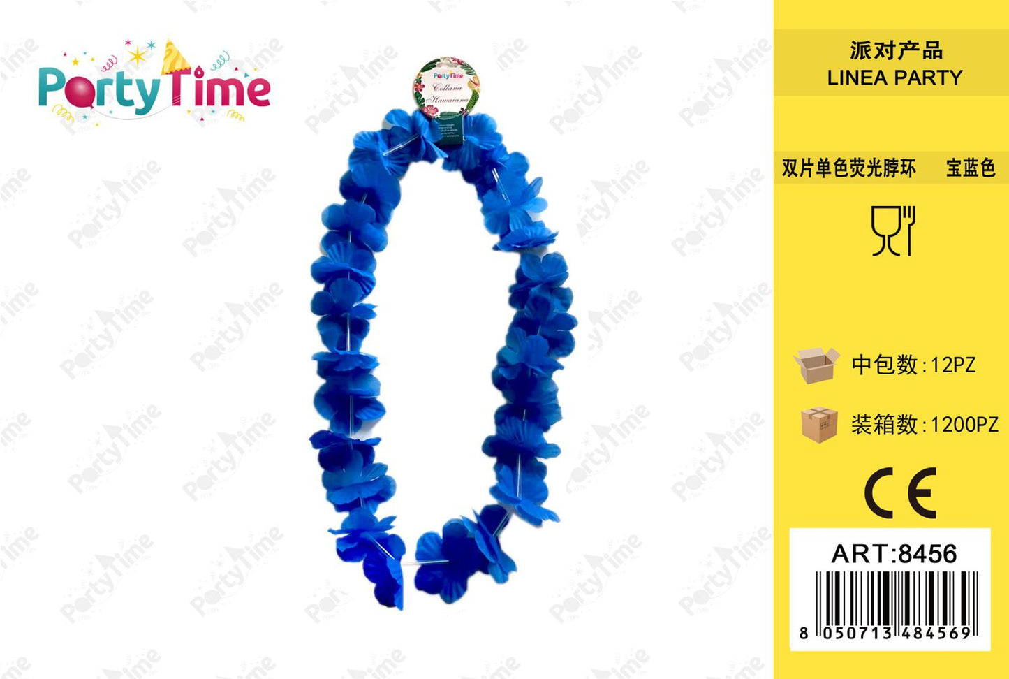 *collana hawaiana blue