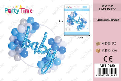 *SET DI PALLONCINI baby AZZURRO