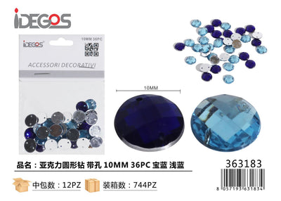 ACC/DECORATIVI CRISTALI BLU