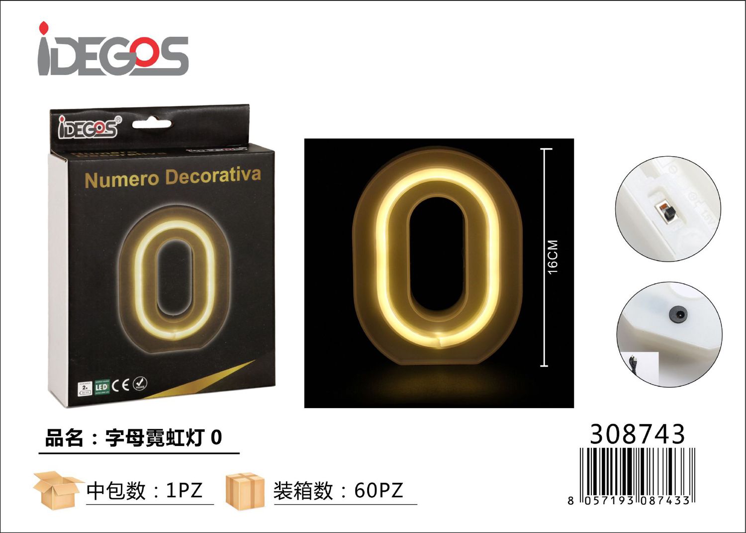 NUMERO 0 ILLUMINANTE