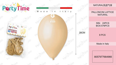 *palloncini naturals blush 8pz