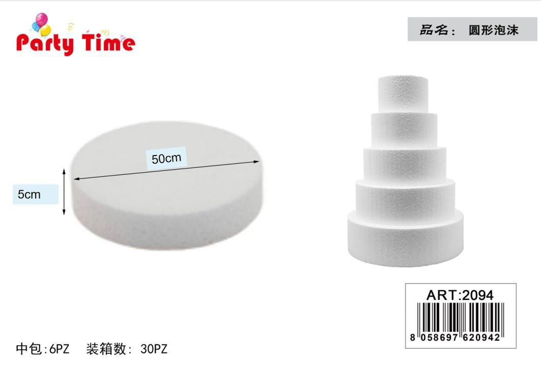 BASE PER TORTA CIRCOLARE DIAMETRO 500 H50