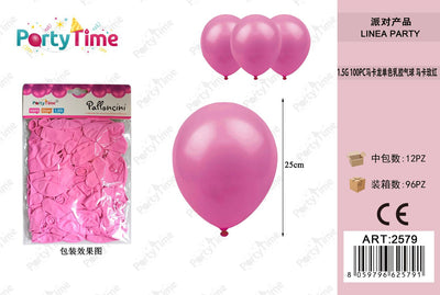 *PALLONCINI 100PZ FUCSIA MACARON