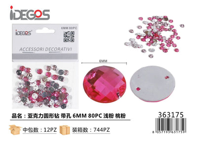 ACC/DECORATIVI CRISTALI ROSA