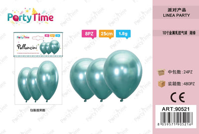 *PALLONCINI 1.5G 9" VERDE