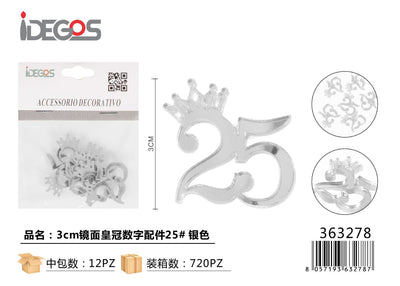 ACC/DECORATIVI  ARGENTO N 25