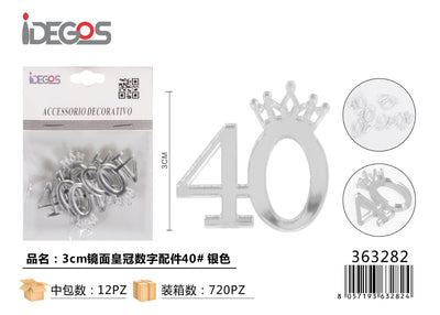 ACC/DECORATIVI ARGENTO N 40