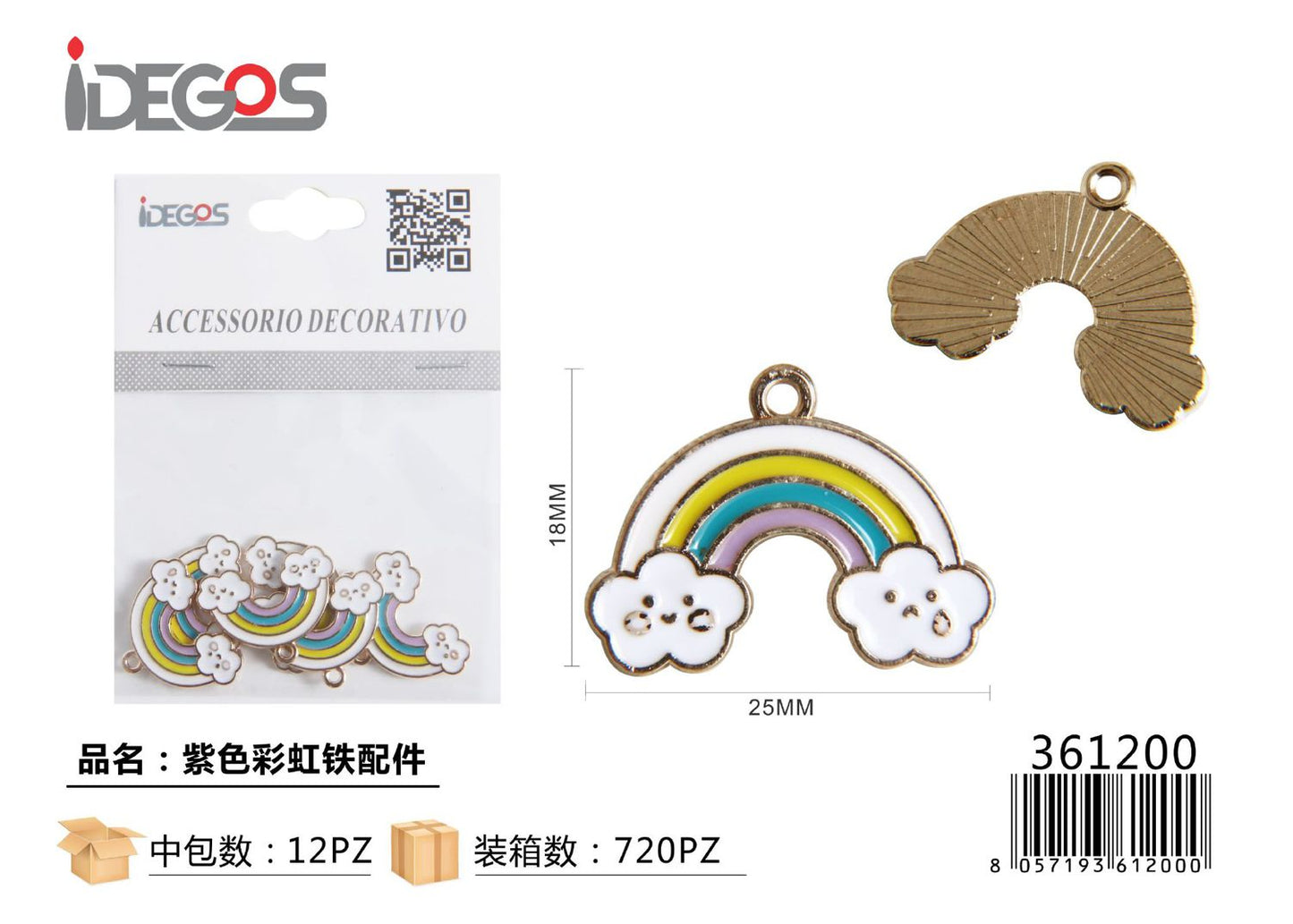 ACC/DECORATIVI ARCOBALENO