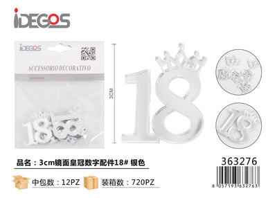 ACC/DECORATIVI  ARGENTO N 18