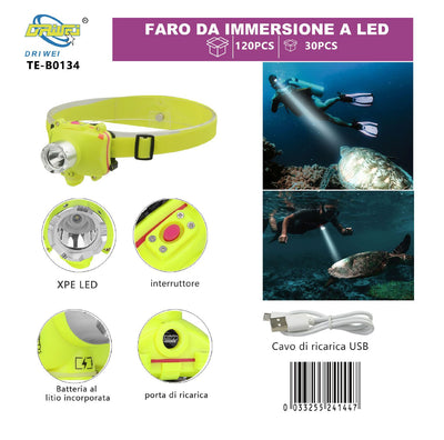 FARO DA IMMERSIONE A LED