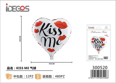 PALLONCINO CUORE KISS