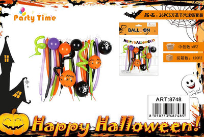 *set di palloncini halloween