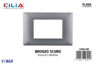 PLACCA 3 MODULI