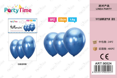 *PALLONCINI 1.5G 9" BLU