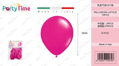 *BUSTINA PALLONCINO PZ10 FUXIA