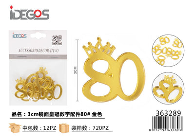 ACC/DECORATIVI ORO N 80