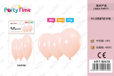 *PALLONCINI 1.5G 9" ARANCIONE