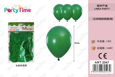 *PALLONCINI 50PZ VERDE SCURO