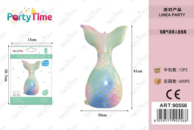 *PALLONCINO MYLAR marmaid 80*85