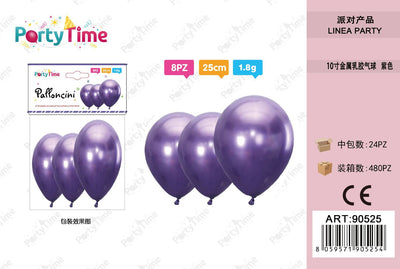 *PALLONCINI 1.5G 9" VIOLA