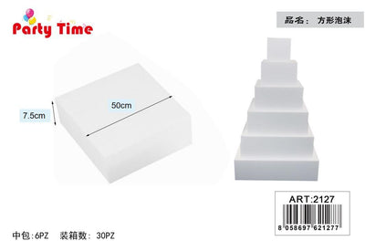 BASE PER TORTA QUADRATO DIAMETRO 500 H75