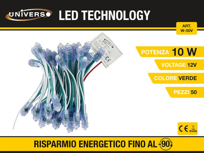 MINI LED/VERDE/12V